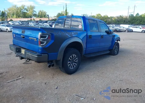 2012 Ford F-150 Svt Raptor из США, поврежденный, VIN 1FTFW1R66CFC87139
